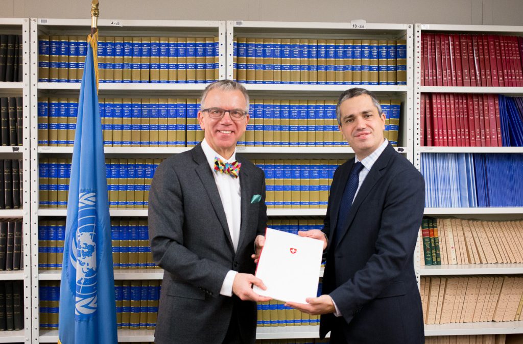 Switzerland latest to ratify Arms Trade Treaty