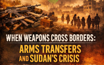 EVENT: Arms Transfers and the Crisis in Sudan: A Control Arms Panel Discussion